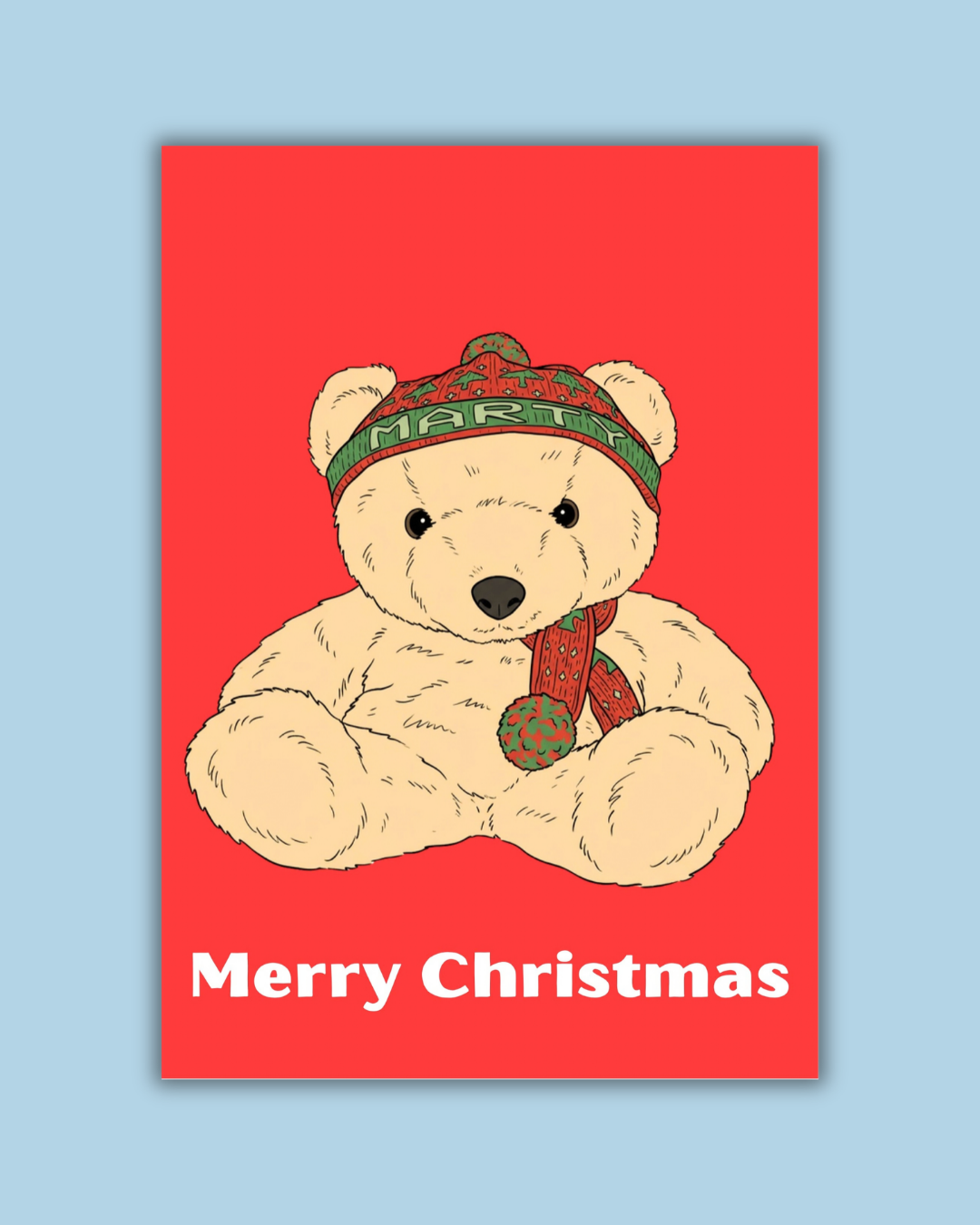 Marty Bear Card Pack